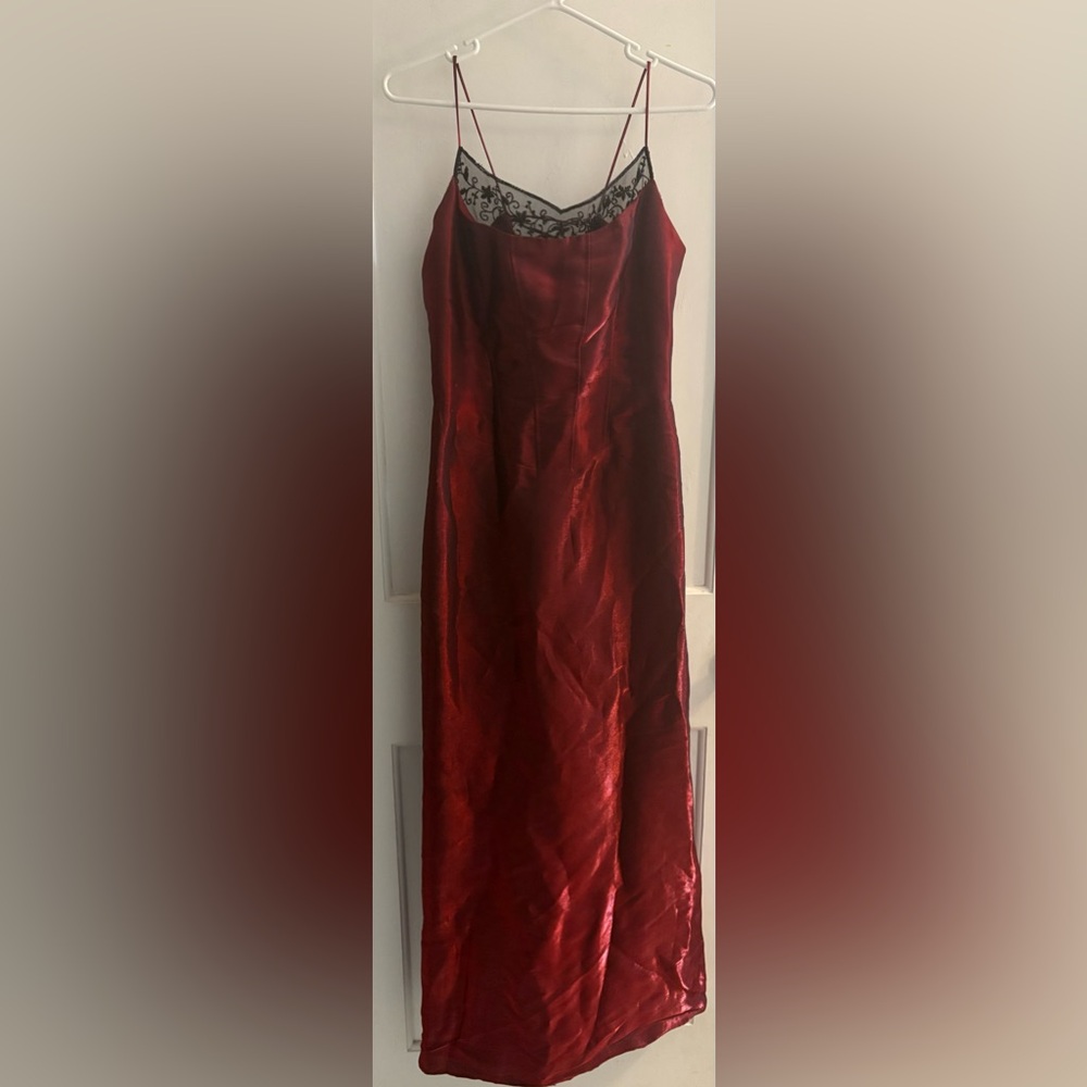 Dave & Johnny by Laura Ryner Vintage Womens Y2K Whimsigoth Prom Dress Size 11/12